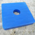 Blue Plastic Nylon Plate CNC Nylon PA6 Part